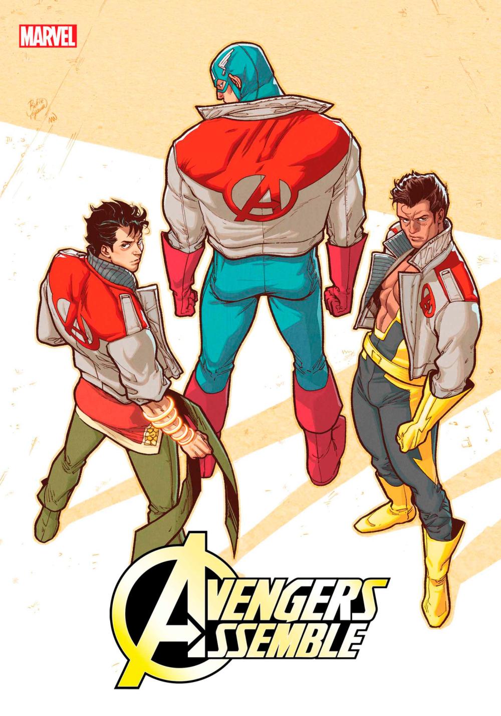 AVENGERS ASSEMBLE #4 RICKIE YAGAWA AVENGERS JACKET VAR CVR B