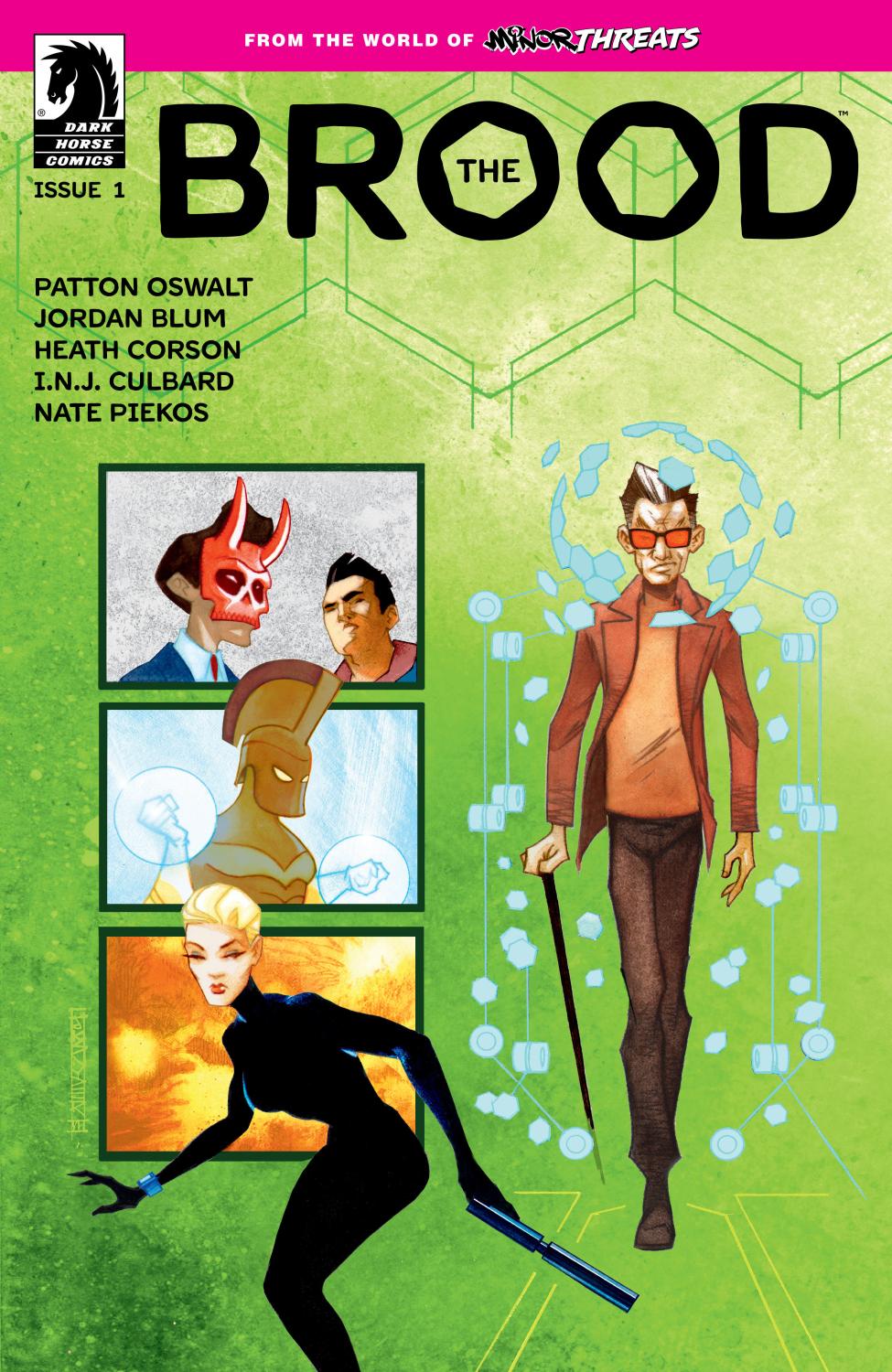 FROM THE WORLD OF MINOR THREATS THE BROOD #1 CVR C JOHN K SNYDER III