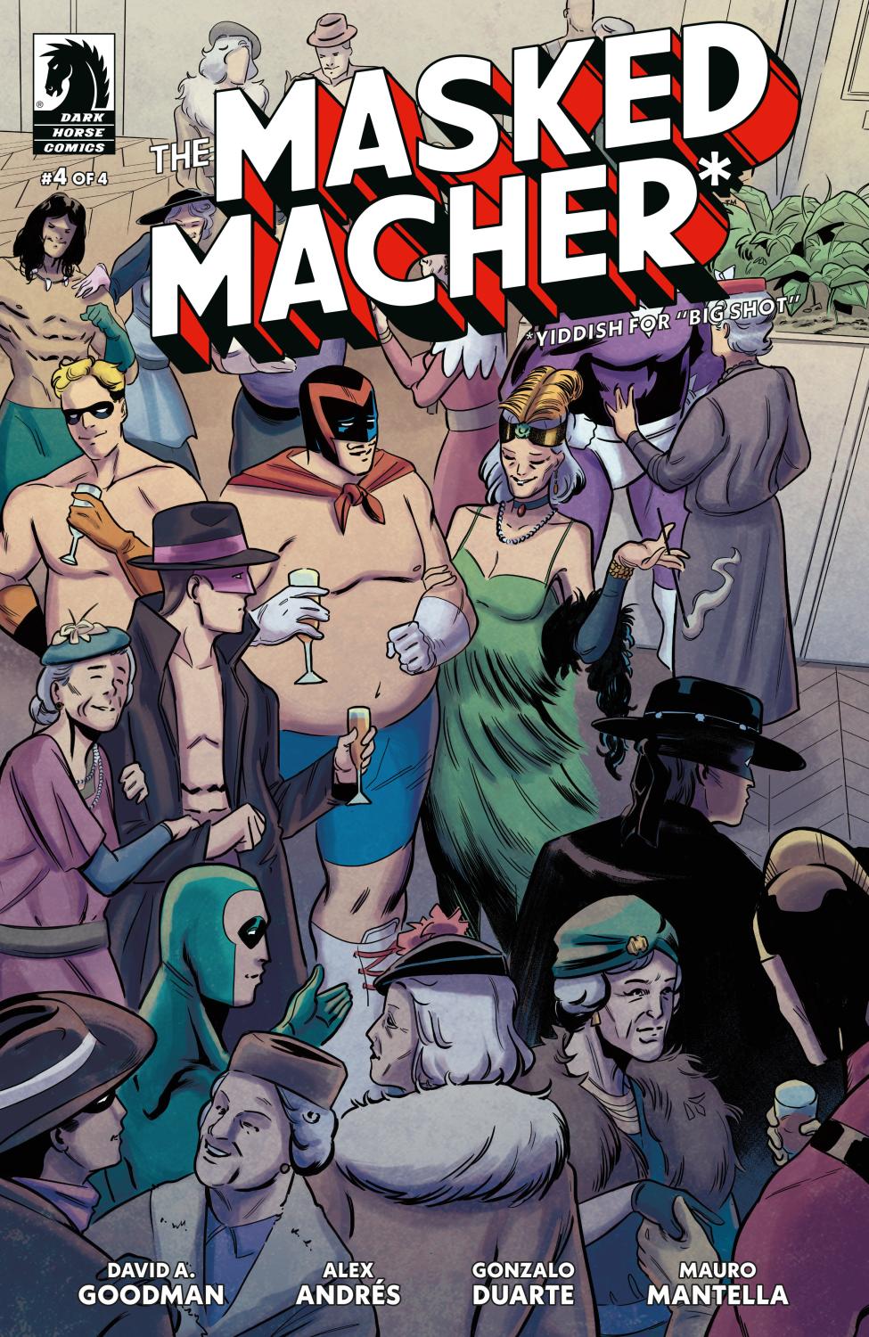 THE MASKED MACHER #4 CVR A ALEX ANDRS