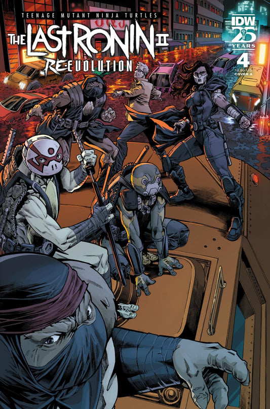 TEENAGE MUTANT NINJA TURTLES THE LAST RONIN II--RE-EVOLUTION #4 COVER A ESCORZAS