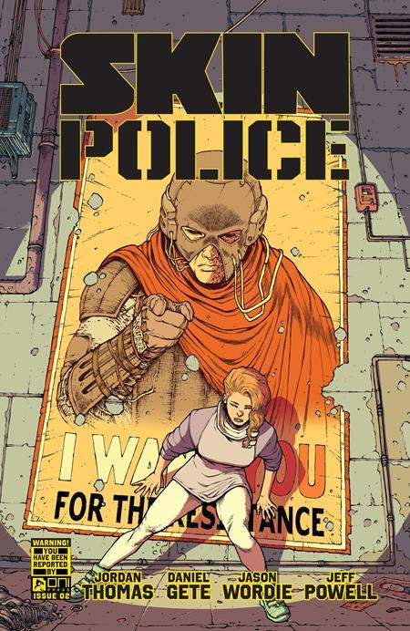 SKIN POLICE #2 CVR A GETE AND WORDIE OF 4