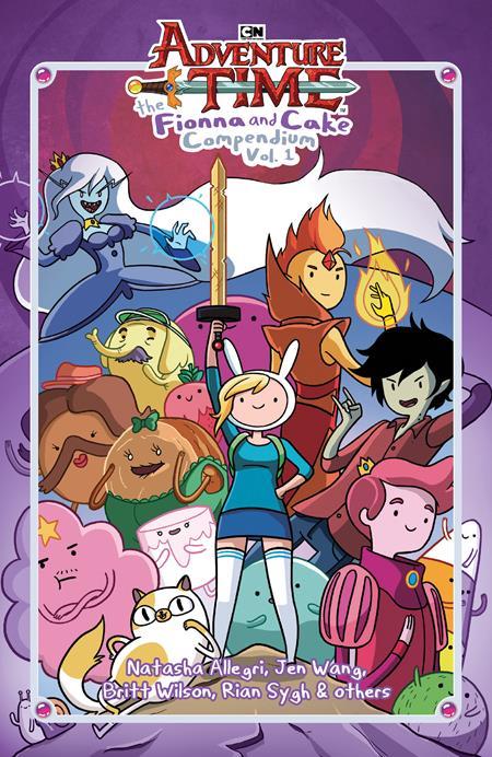 ADVENTURE TIME THE FIONNA AND CAKE COMPENDIUM HC VOL 01