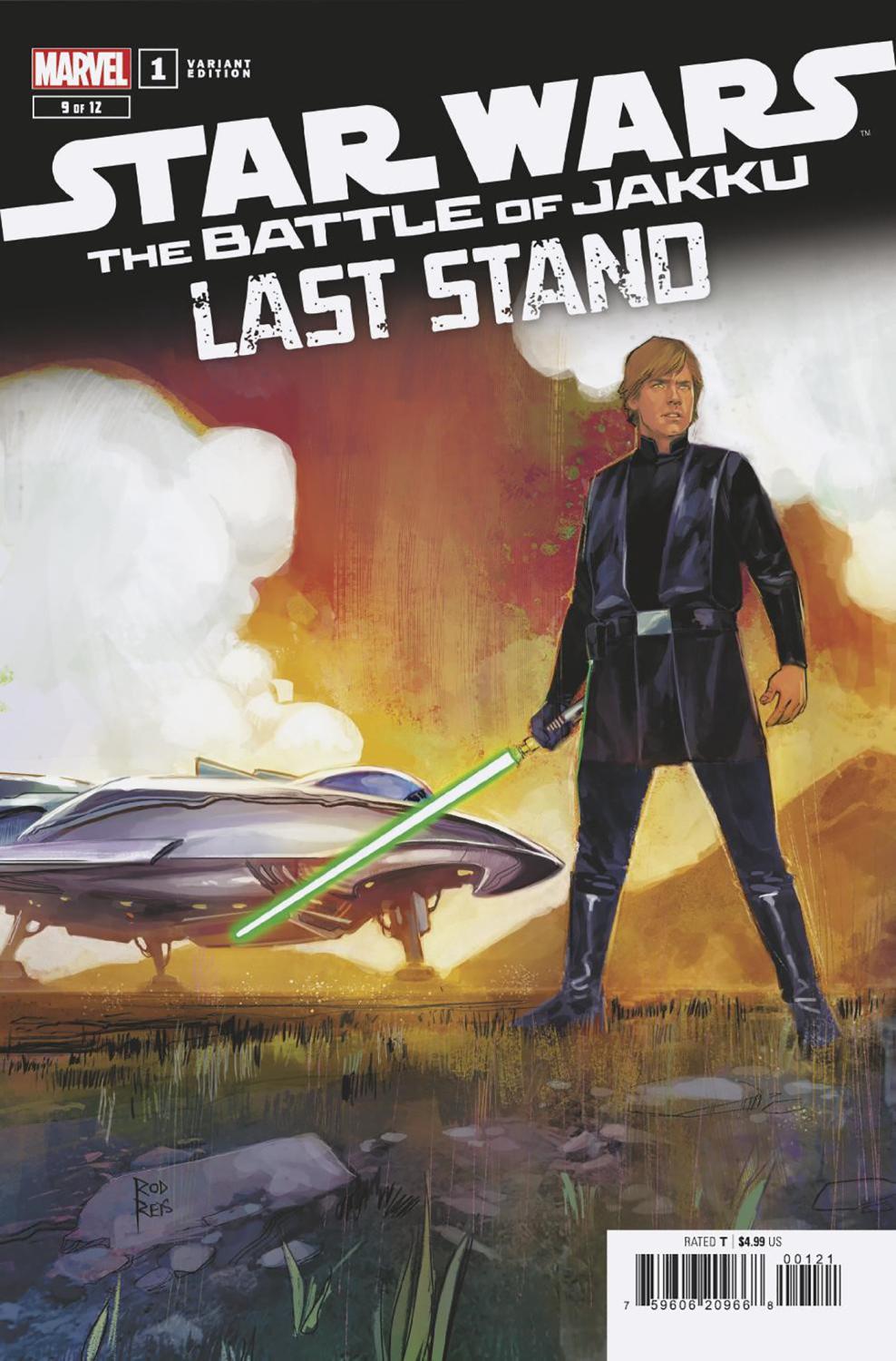 STAR WARS BATTLE OF JAKKU - LAST STAND #1 ROD REIS VAR CVR B