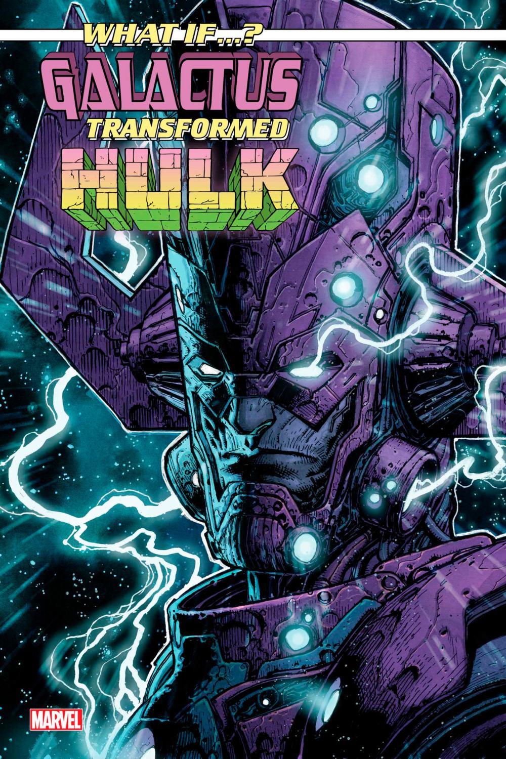 WHAT IF GALACTUS GALACTUS TRANSFORMED HULK #1 STEPHEN PLATT VAR CVR D