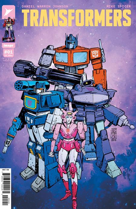 TRANSFORMERS #1 TENTH PRINTING CVR D JORGE CORONA AND MIKE SPICER VAR