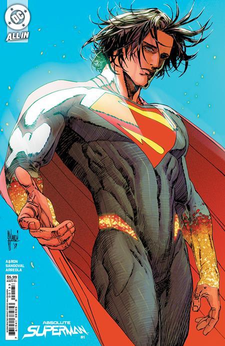 ABSOLUTE SUPERMAN #1 SECOND PRINTING CVR B GUILLEM MARCH CARD STOCK VAR