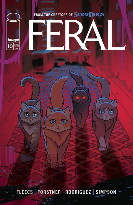 FERAL #10 CVR A FLEECS AND FORSTNER