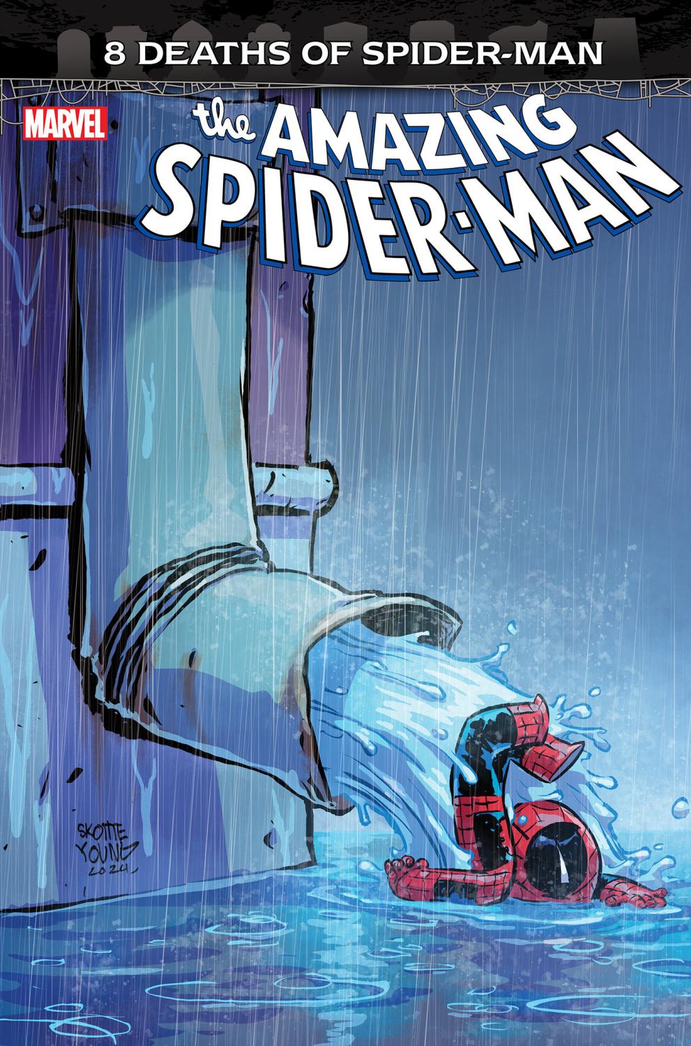 AMAZING SPIDER-MAN #66 SKOTTIE YOUNG 8 DEATHS OF SPIDER-MAN VAR CVR B