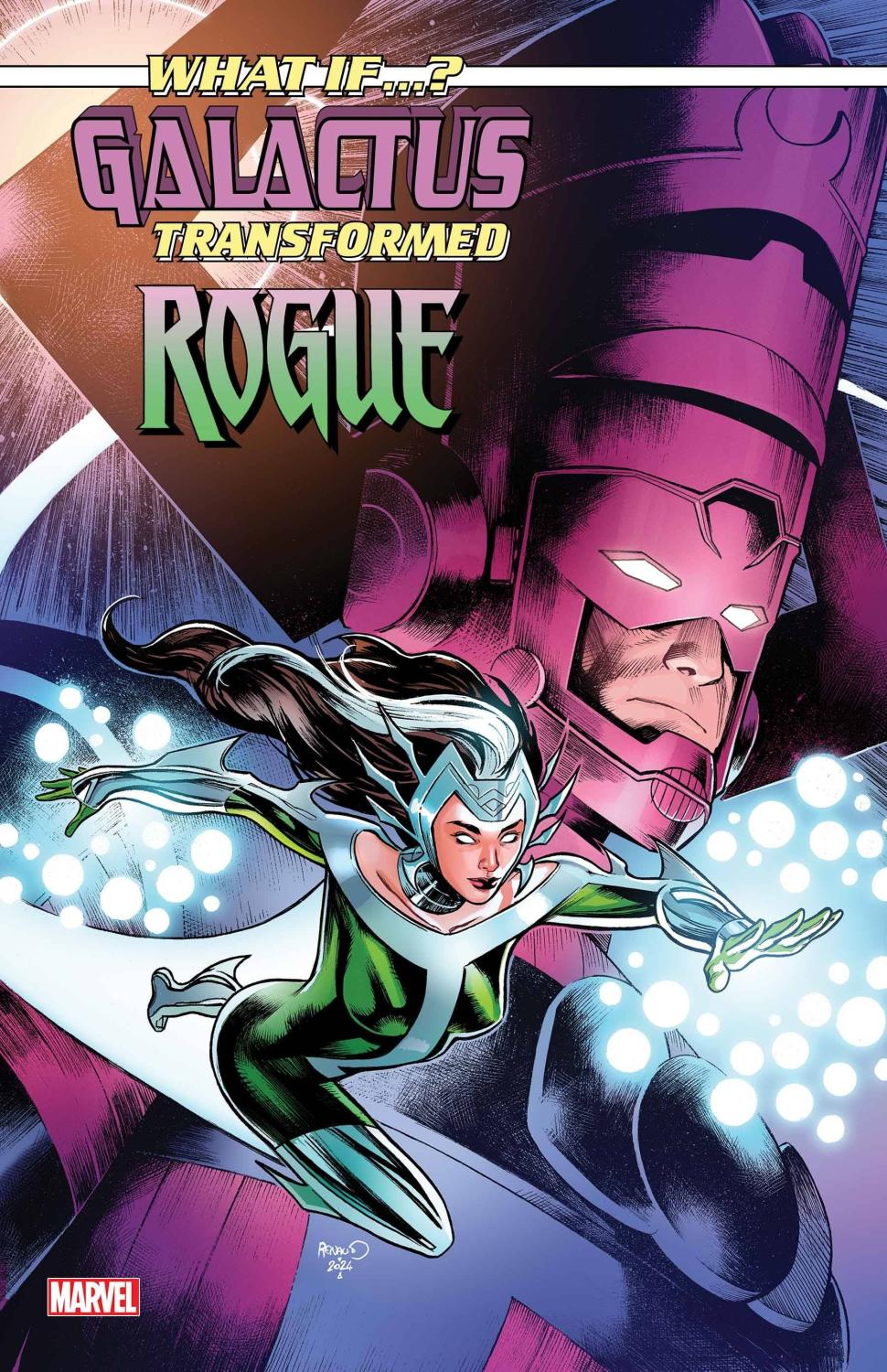 WHAT IF GALACTUS GALACTUS TRANSFORMED ROGUE #1 PAUL RENAUD VAR CVR C