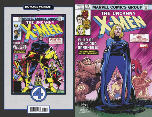 UNCANNY X-MEN #9 DAVID LOPEZ FANTASTIC FOUR HOMAGE VAR CVR C