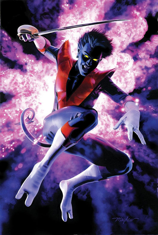 UNCANNY X-MEN #9 MIKE MAYHEW NIGHTCRAWLER VIRGIN VAR 1:50 INCV