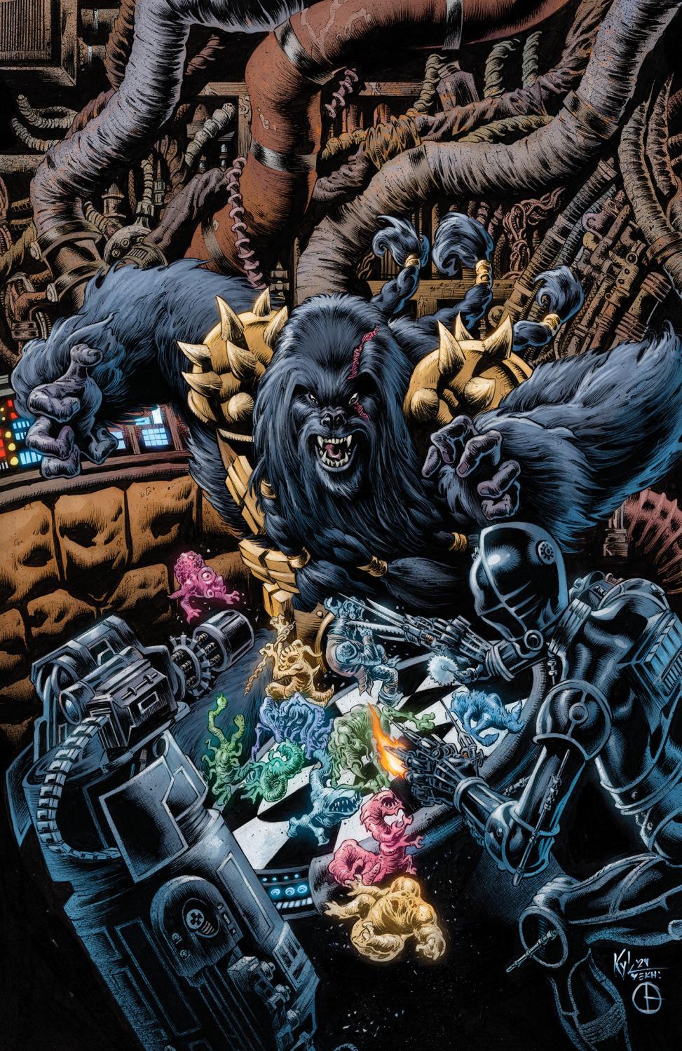 STAR WARS A NEW LEGACY #1 KYLE HOTZ VIRGIN VAR 1:50 INCV