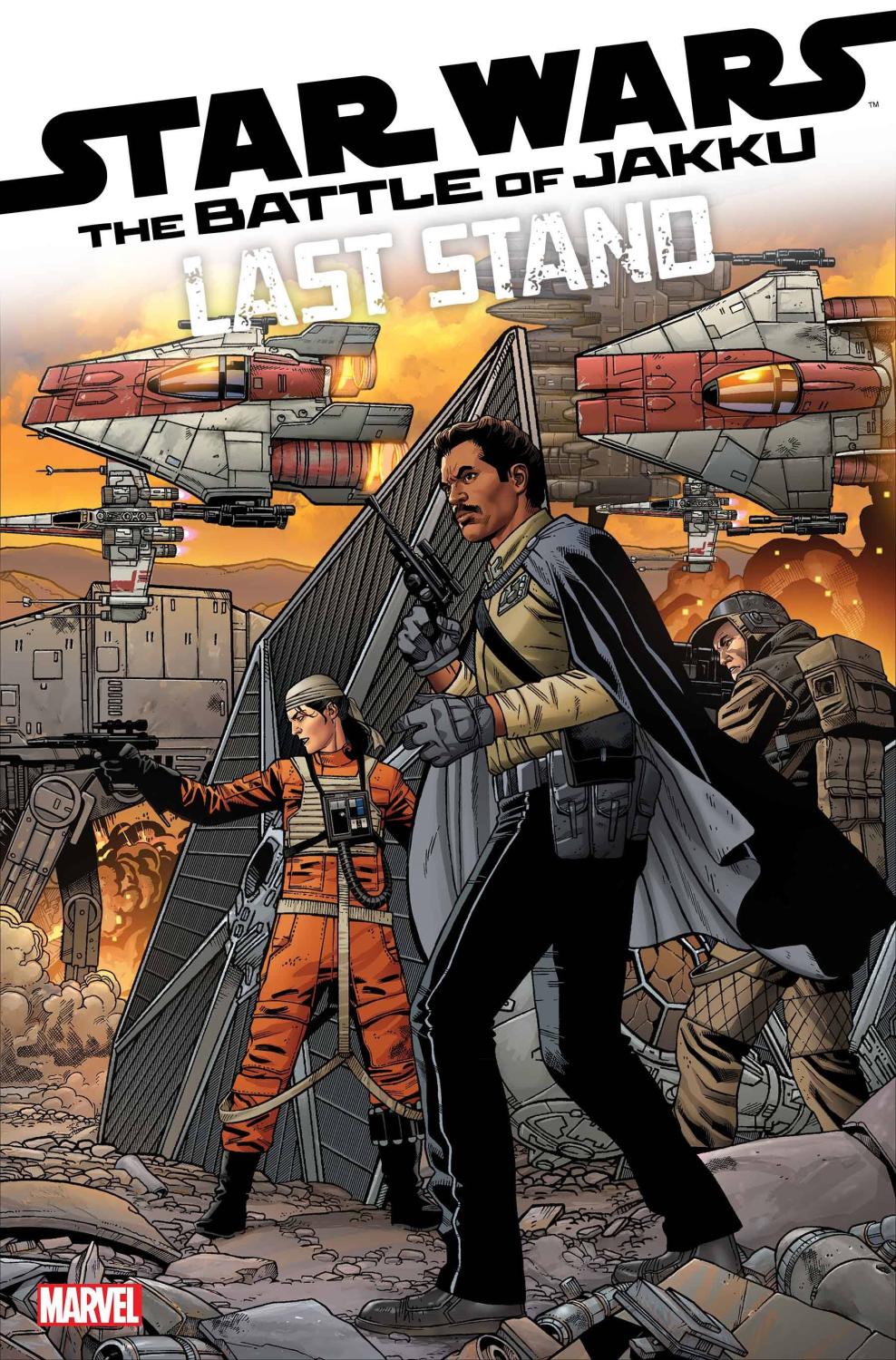 STAR WARS BATTLE OF JAKKU - LAST STAND #3 RAMON ROSANAS VAR CVR C