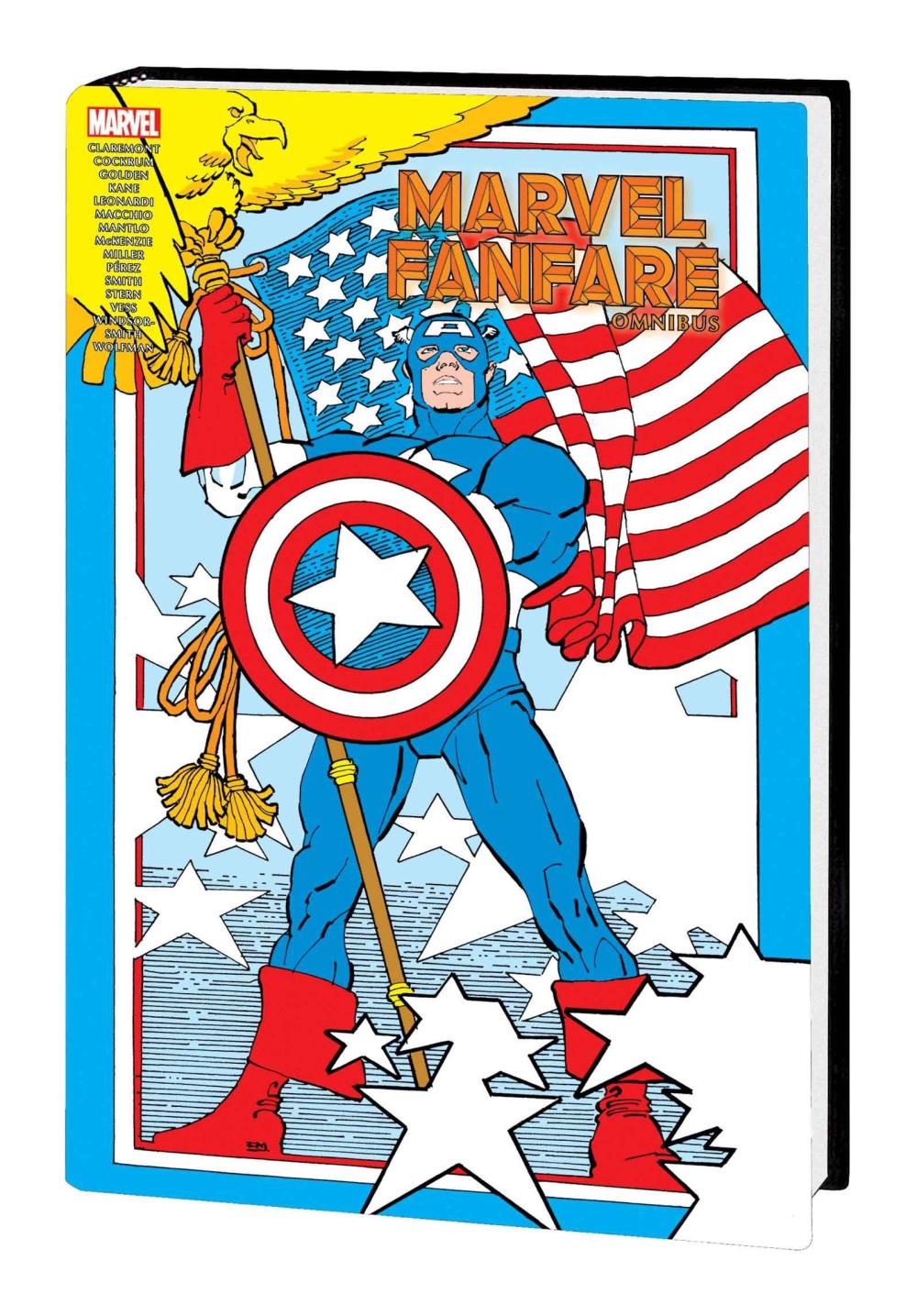 MARVEL FANFARE OMNIBUS VOL 1 FRANK MILLER COVER DM ONLY HC