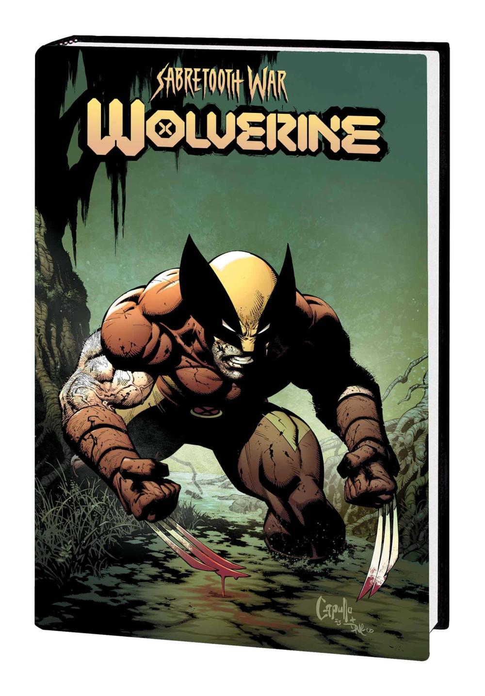 WOLVERINE SABRETOOTH WAR OMNIBUS GREG CAPULLO COVER DM ONLY HC