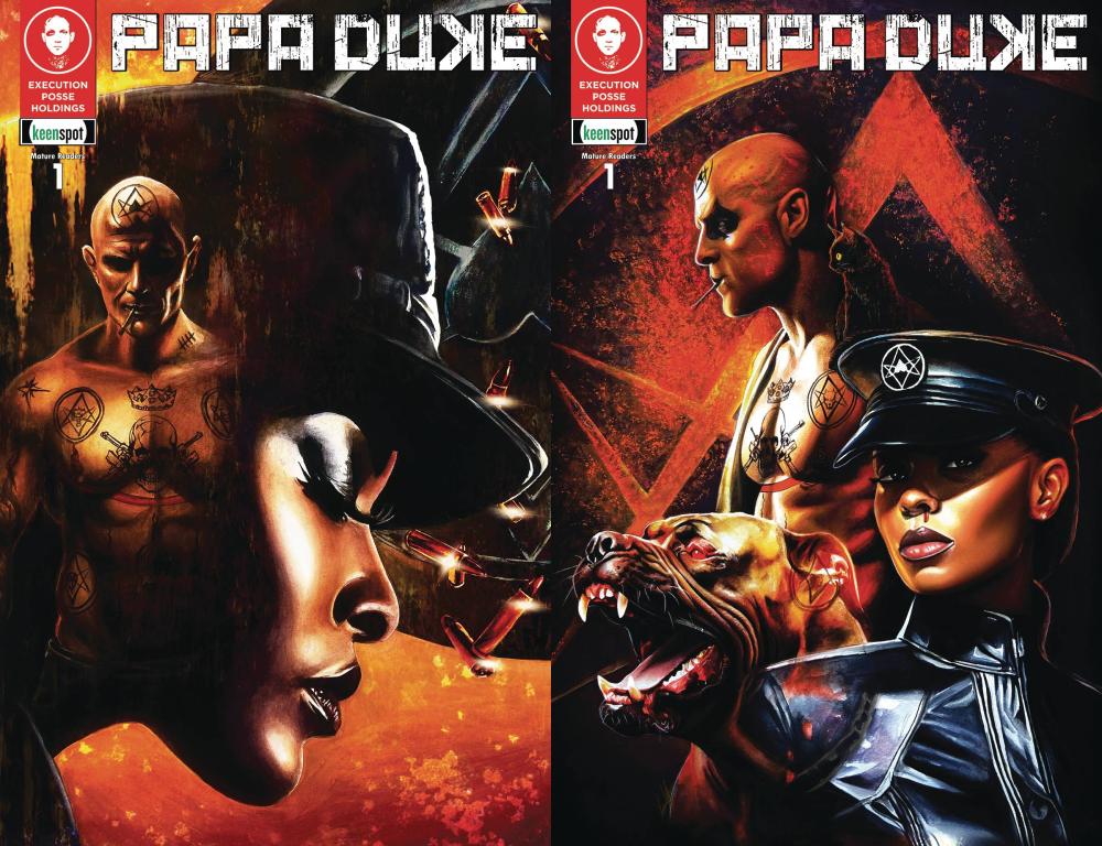 PAPA DUKE #1 CVR F NAOMI GRIFFIN HOLOFOIL FLIP