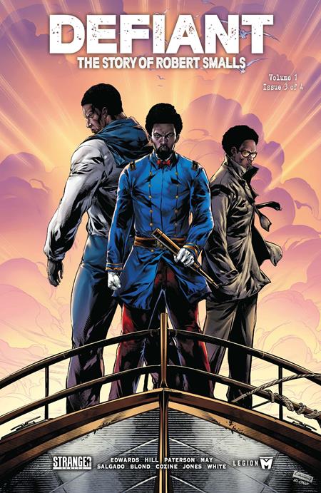 DEFIANT THE STORY OF ROBERT SMALLS #3 CVR A CAANAN WHITE Previously Solicited Thru Diamond Allocations May Occur (OF 4)