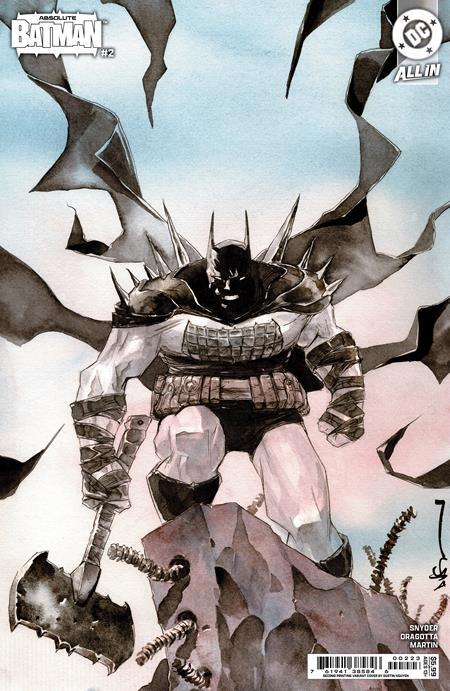 ABSOLUTE BATMAN #2 SECOND PRINTING CVR B DUSTIN NGUYEN CARD STOCK VAR