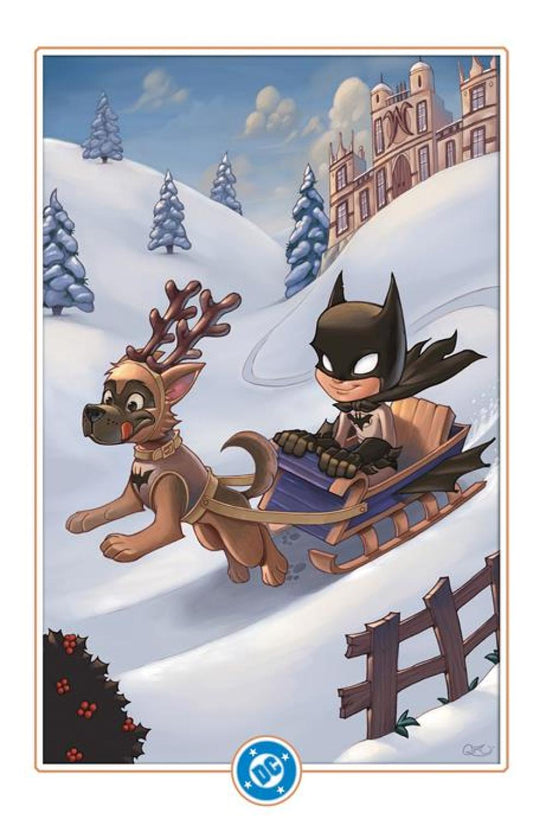 BATMAN #155 CVR G CHRISSIE ZULLO DC WINTER WONDERLAND CARD STOCK VAR