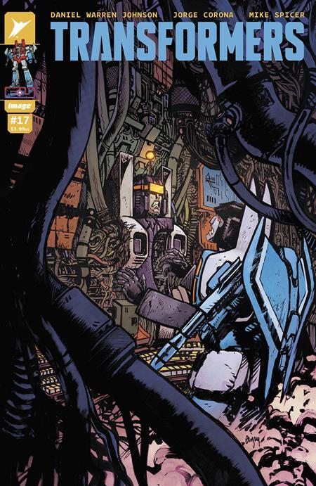 TRANSFORMERS #17 CVR A JOHNSON AND SPICER