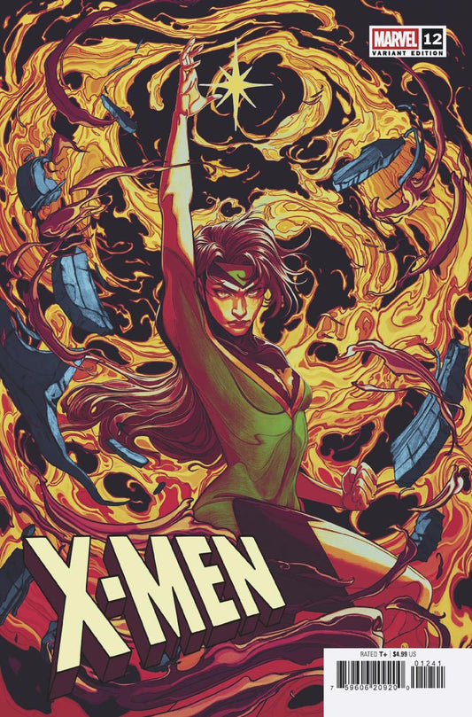 X-MEN #12 NIMIT MALAVIA PHOENIX VAR CVR D