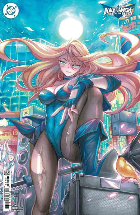 BLACK CANARY BEST OF THE BEST #4 CVR B RACHTA LIN CARD STOCK VAR OF 6