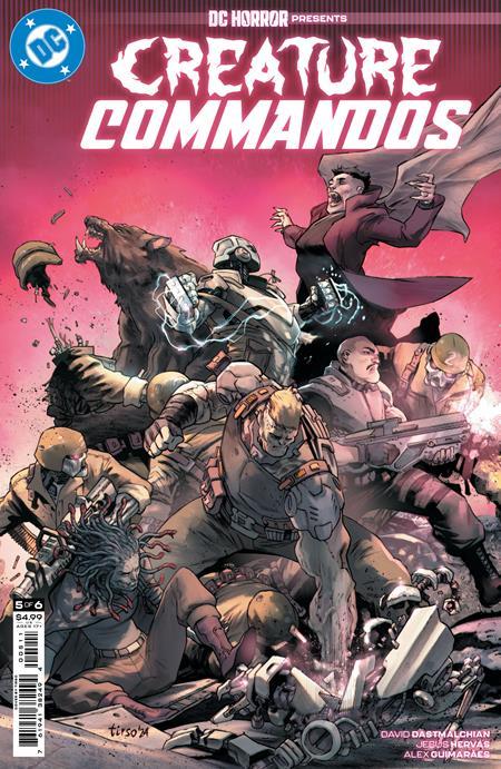 DC HORROR PRESENTS CREATURE COMMANDOS #5 CVR A TIRSO OF 6