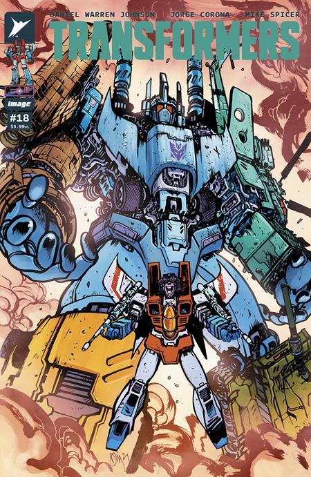TRANSFORMERS #18 CVR A JOHNSON AND SPICER