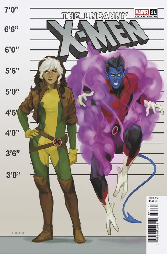 UNCANNY X-MEN #11 PHIL NOTO CONNECTING X-MANHUNT VAR XMH CVR D