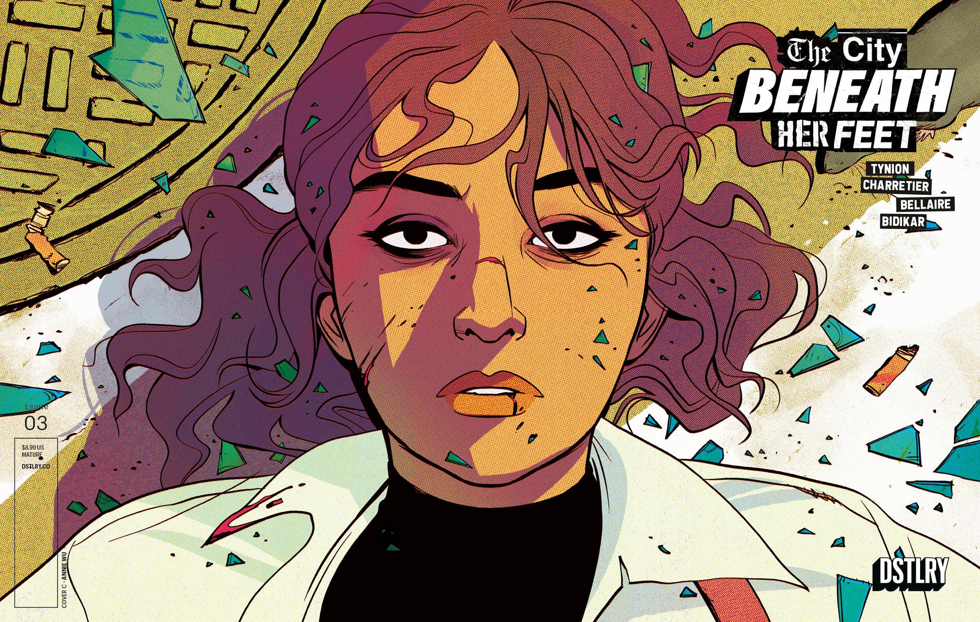 THE CITY BENEATH HER FEET #3 CVR C ANNIE WU 5 COPY VAR