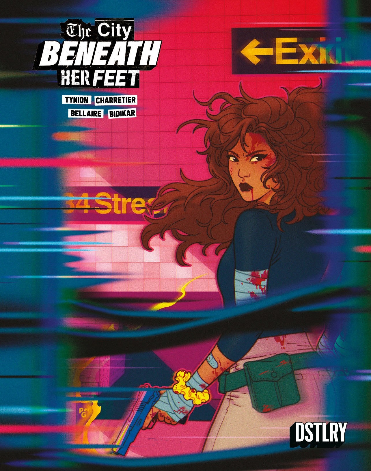 THE CITY BENEATH HER FEET #3 CVR D PAULINA GANUCHEAU VAR