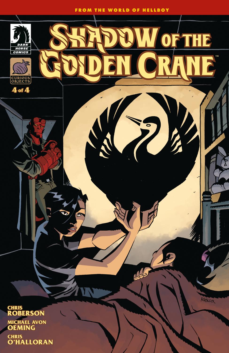 SHADOW OF THE GOLDEN CRANE #4 MICHAEL AVON OEMING