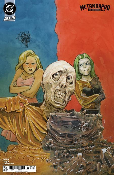 METAMORPHO THE ELEMENT MAN #4 CVR B TYLER CROOK CARD STOCK VAR