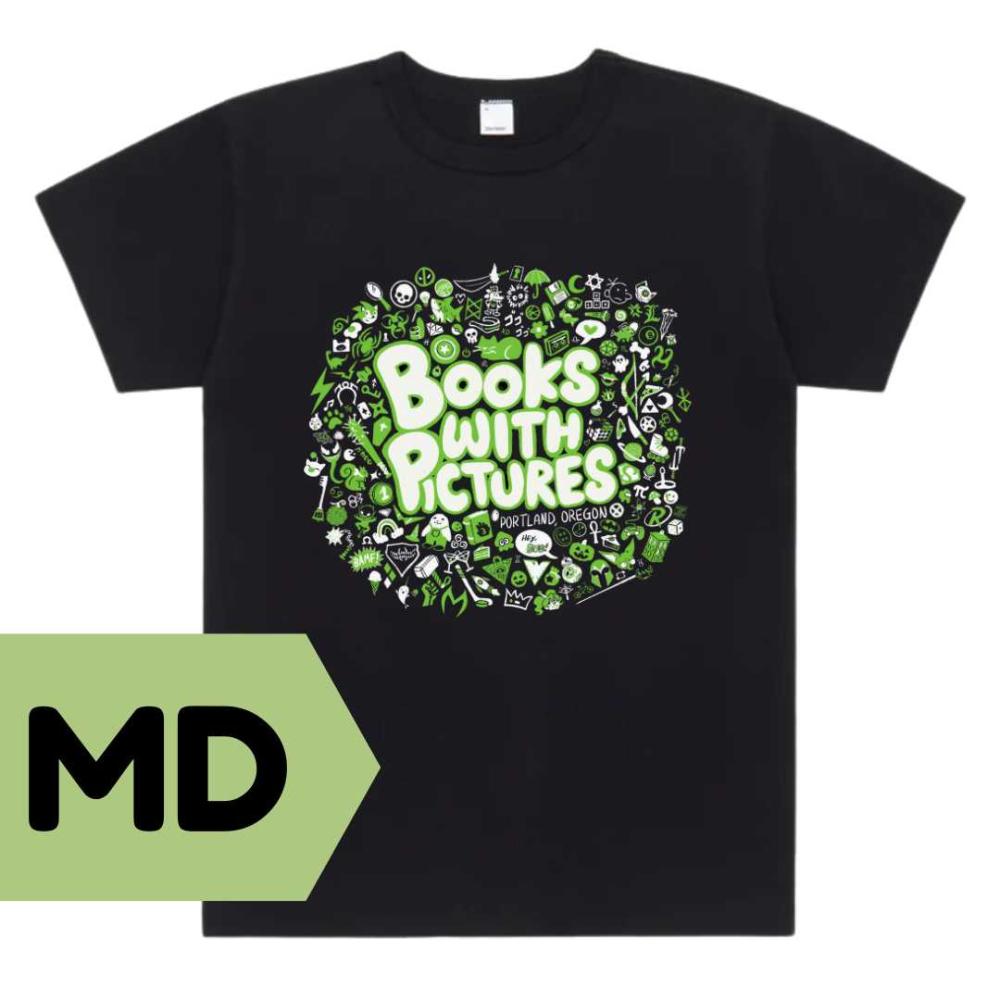BWP Nerdy Green T-Shirt MD