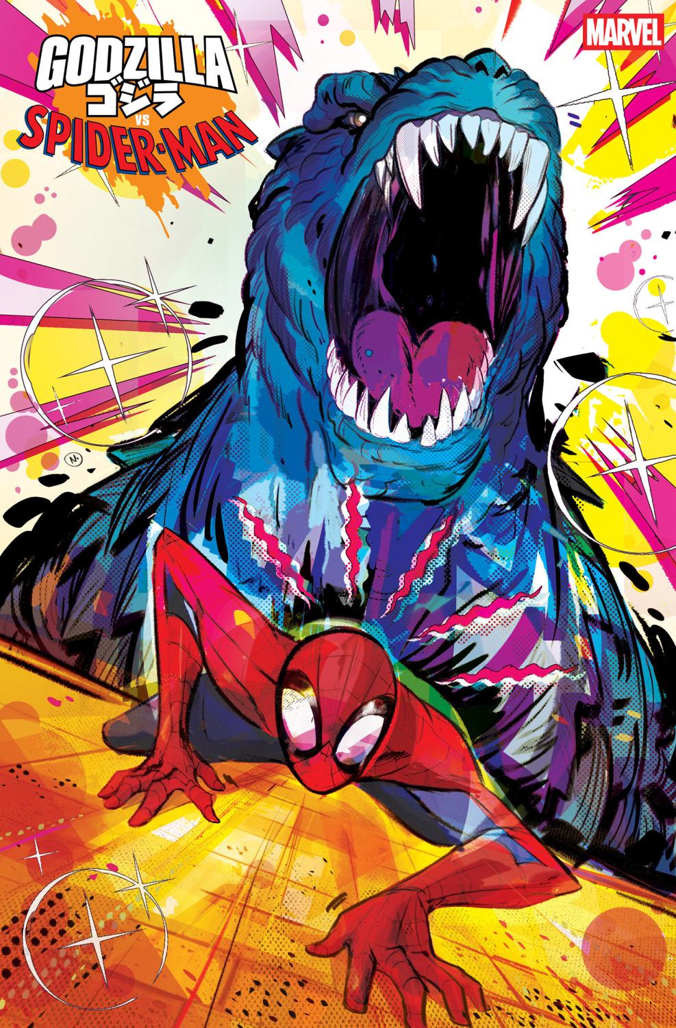 GODZILLA VS SPIDER-MAN #1 NICOLETTA BALDARI VAR CVR G