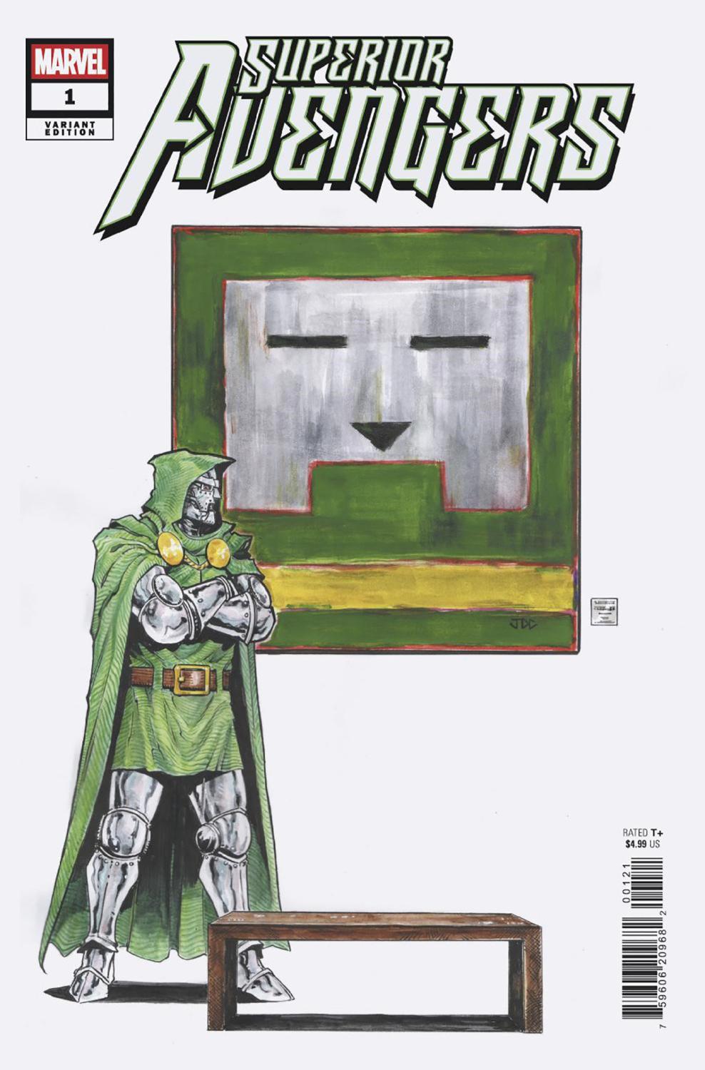 SUPERIOR AVENGERS #1 JOSHUA CASSARA GALLERY VAR DOOM CVR B