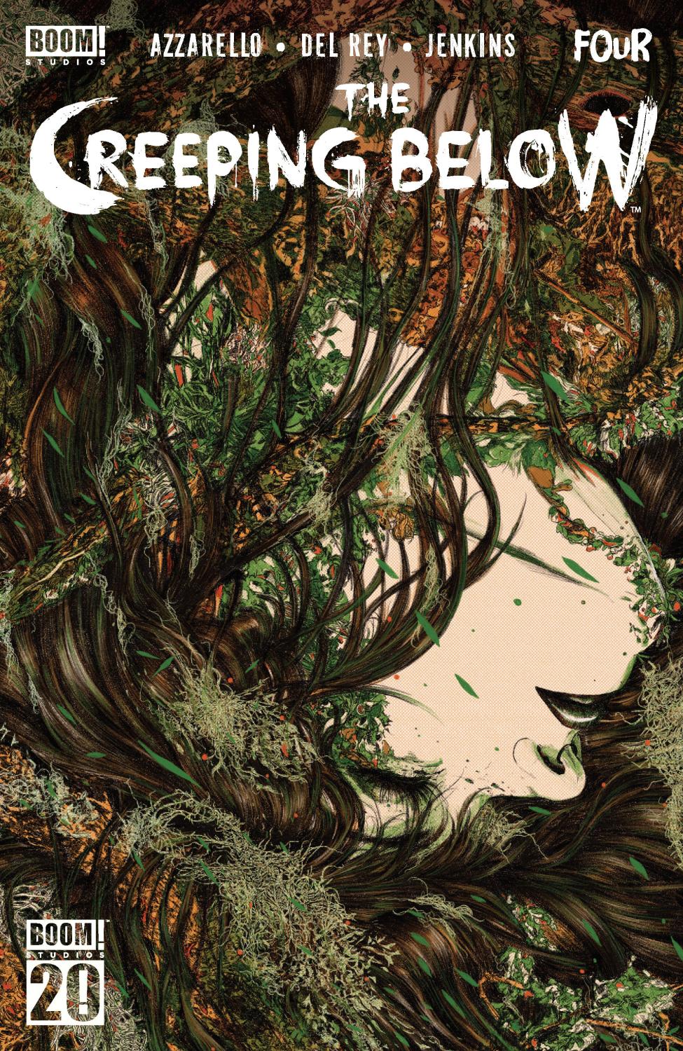 THE CREEPING BELOW #4 B VAR DRESSED RIFKIN CVR B