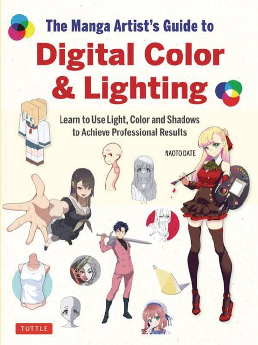 MANGA ARTISTS GUIDE TO DIGITAL COLOR AND LIGHTING SC