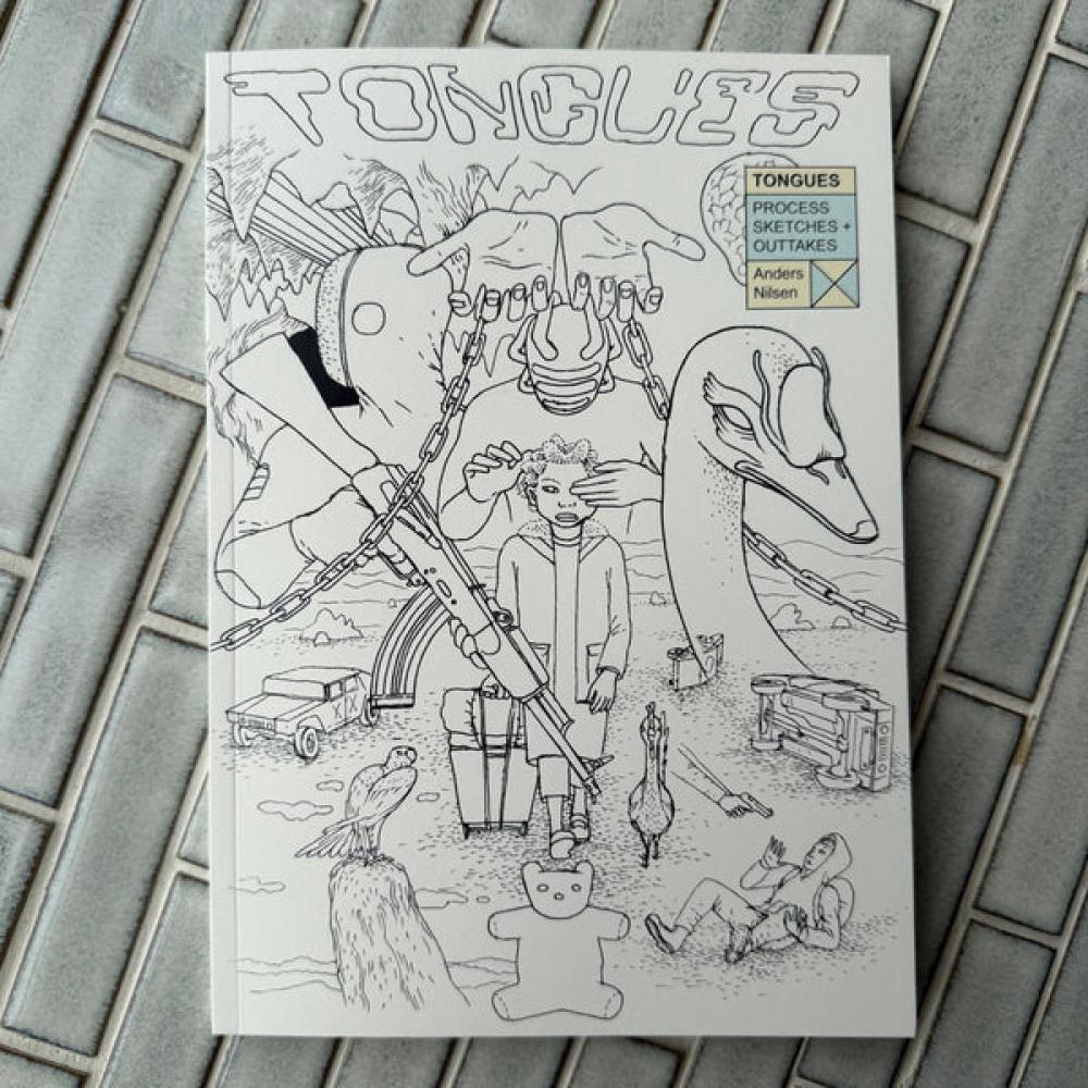 Tongues Process Sketches Outtakes
