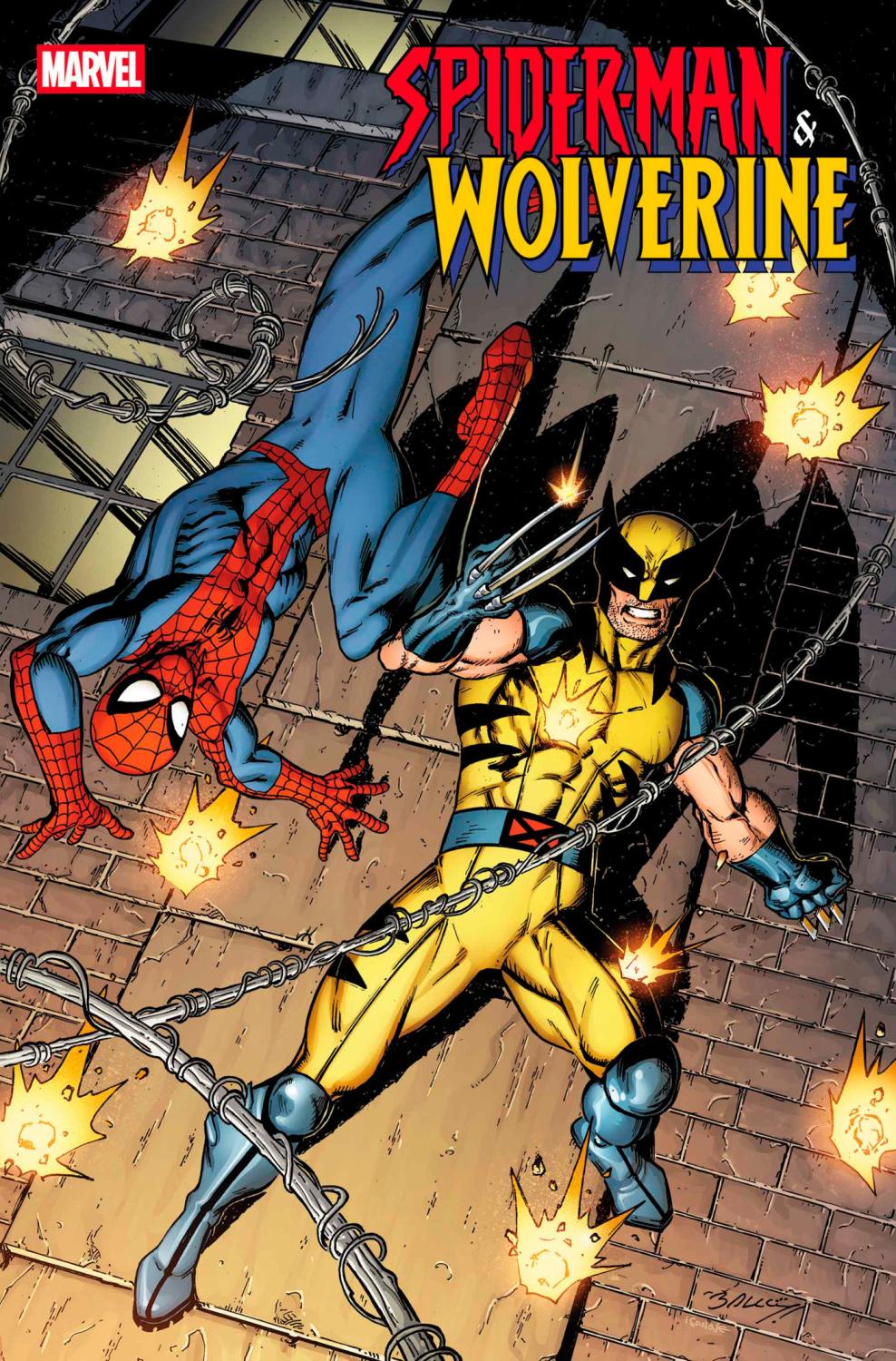 SPIDER-MAN AND WOLVERINE #1 MARK BAGLEY VAR CVR C