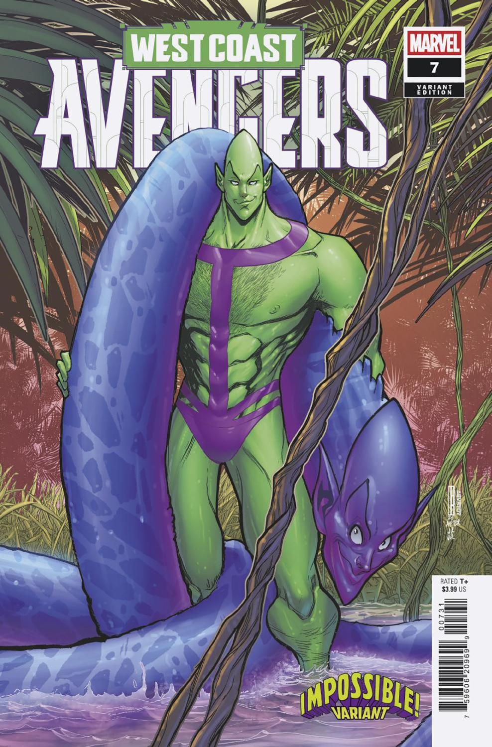 WEST COAST AVENGERS #7 DAVID BALDEON IMPOSSIBLE VAR CVR C