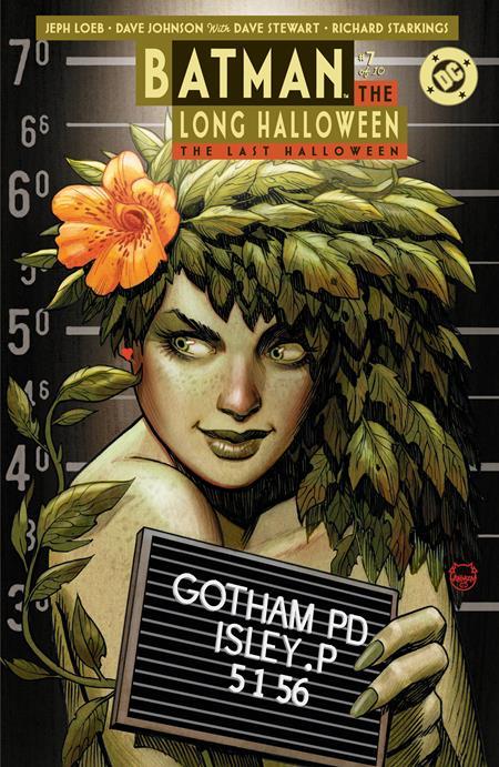 BATMAN THE LONG HALLOWEEN THE LAST HALLOWEEN #7 CVR B DAVE JOHNSON CARD STOCK VAR OF 10