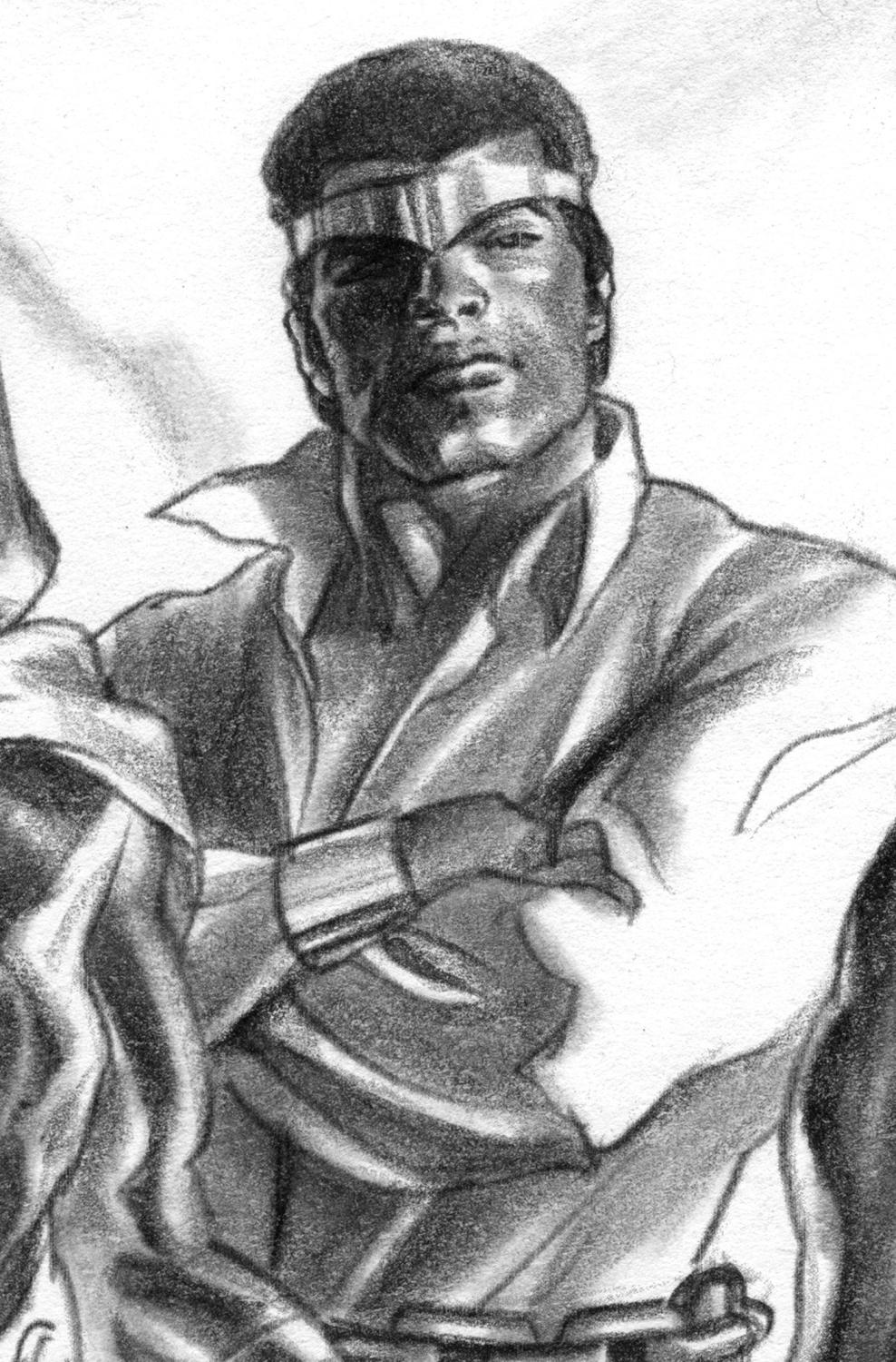 POWER MAN TIMELESS #4 ALEX ROSS TIMELESS VIRGIN SKETCH VAR 1:100 INCV