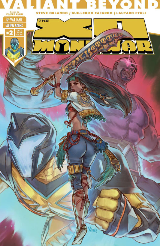 VALIANT BEYOND THE X-O MANOWAR #2 VAR B CURZI CVR B