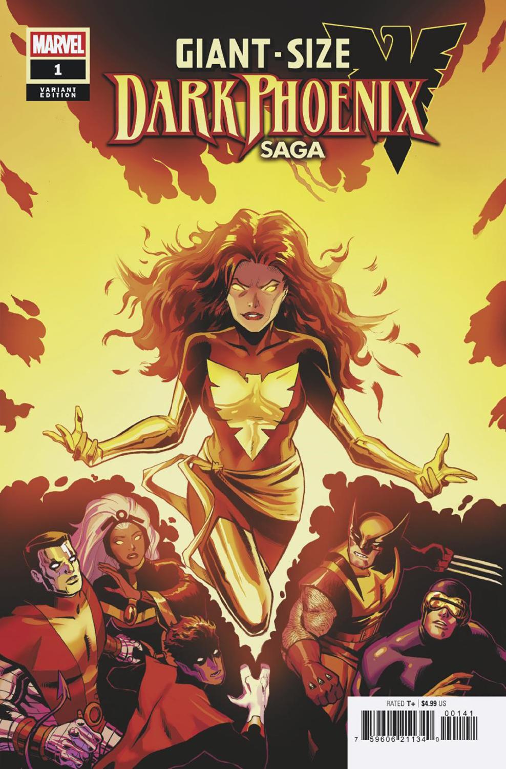 GIANT-SIZE DARK PHOENIX SAGA #1 LEE GARBETT VAR CVR D
