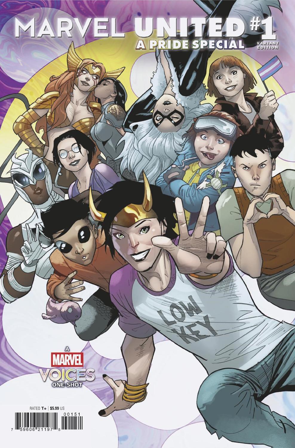 MARVEL UNITED A PRIDE SPECIAL #1 JAN BAZALDUA VAR CVR E