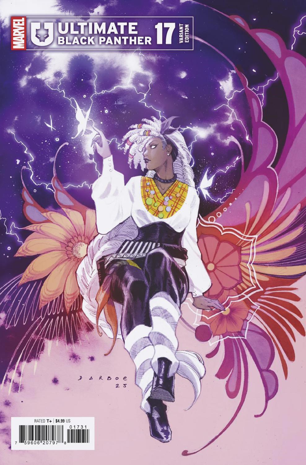 ULTIMATE BLACK PANTHER #17 KAREN DARBOE VAR CVR C