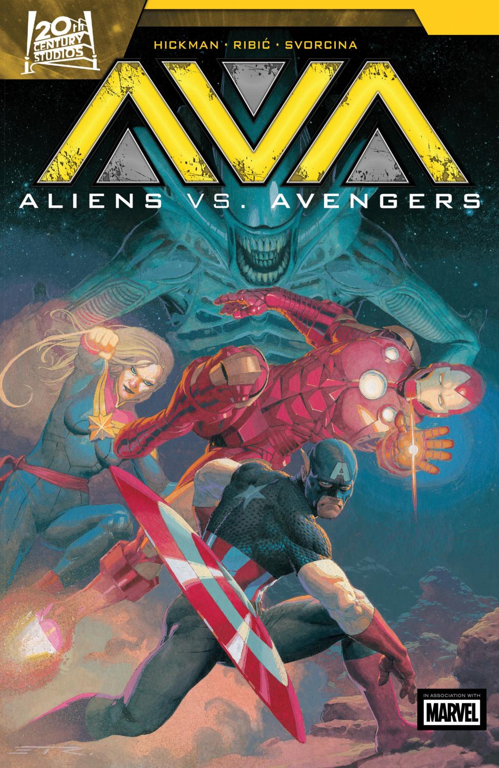ALIENS VS AVENGERS TP VOL 01