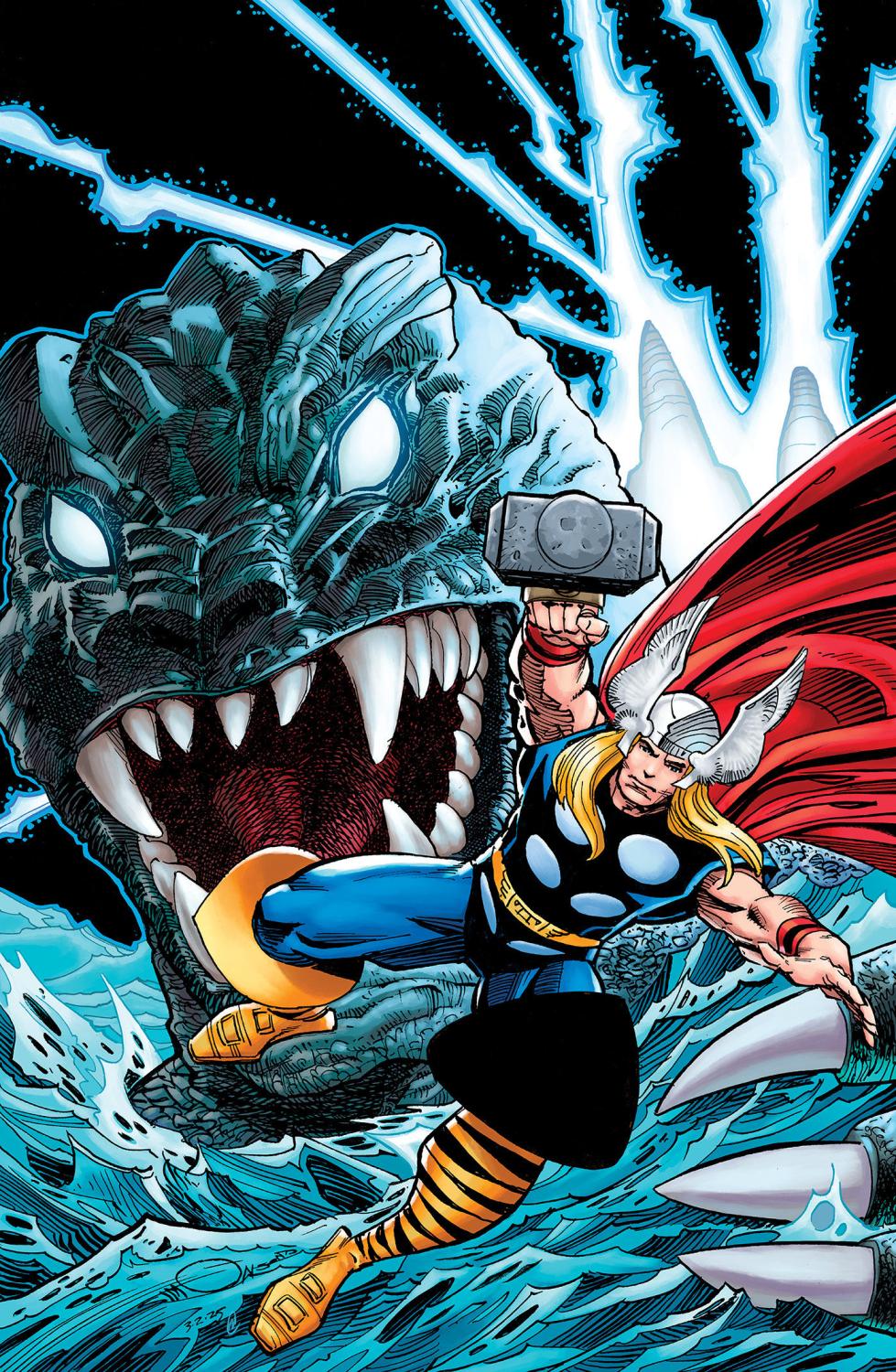 GODZILLA VS THOR #1 WALTER SIMONSON VIRGIN VAR 1:100 INCV