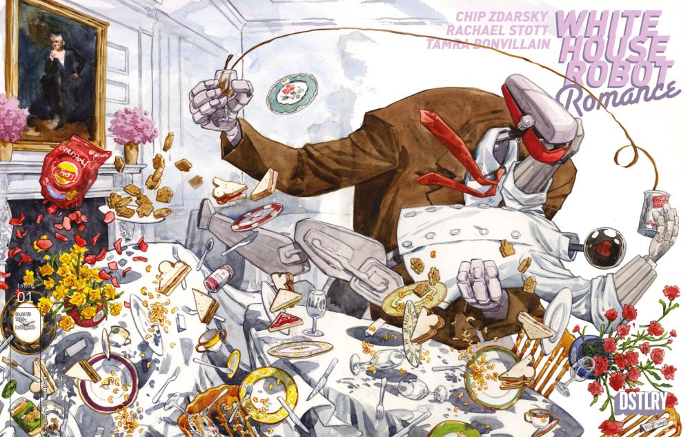 WHITE HOUSE ROBOT ROMANCE #1 JILL THOMPSON VAR